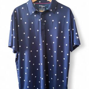 Birdie Bound Golf Polo Shirt Men's L